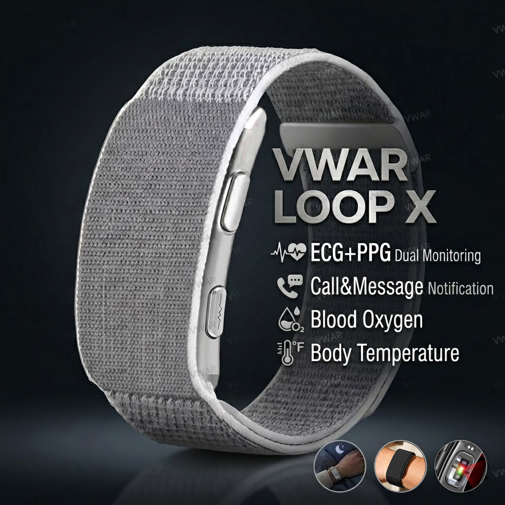VWAR Loop X ECG Smart Armband  - Xbody Health & Wellness Functional Integrative Medicine Office & Medical Spa Wayne recensie en prijs