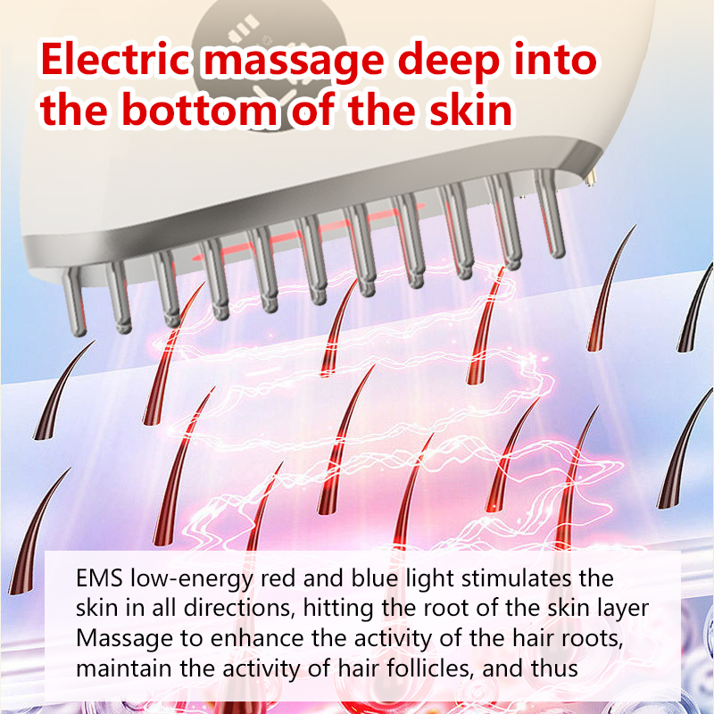 Elektrische haargroeikam met r - Scalp Massager Electric recensie en prijs