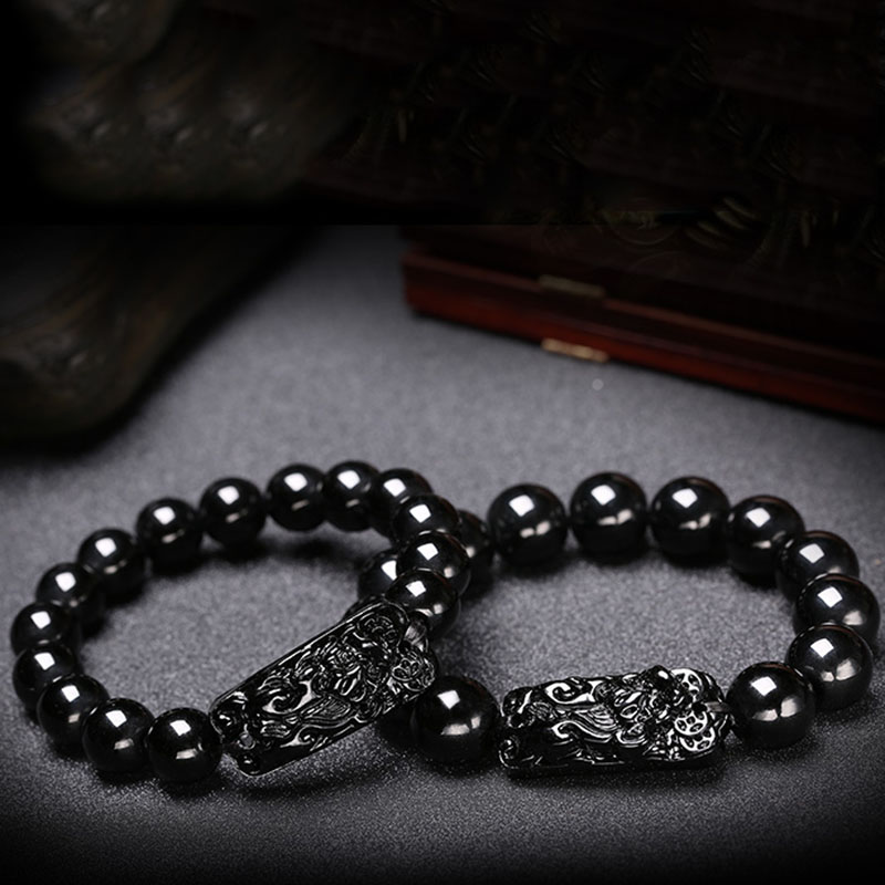 Obsidiaan Bixie Armband Boeddh - Health Wellness Products recensie en prijs