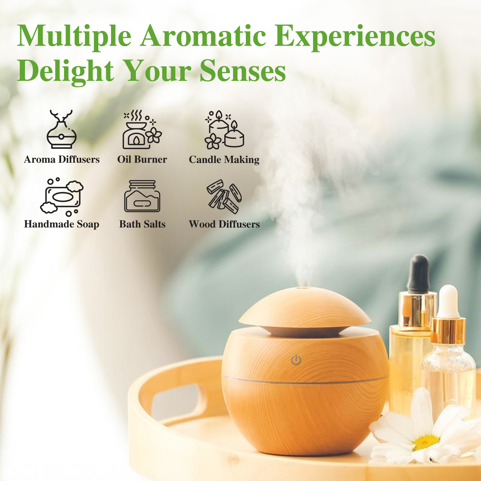 PHATOIL 10-delige fruitgeur ol - Aromatherapy Diffuser recensie en prijs