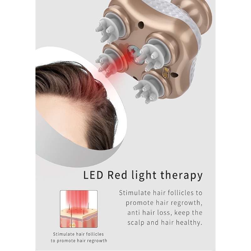 Draagbare Elektrische Hoofdmas - Scalp Massager Electric recensie en prijs