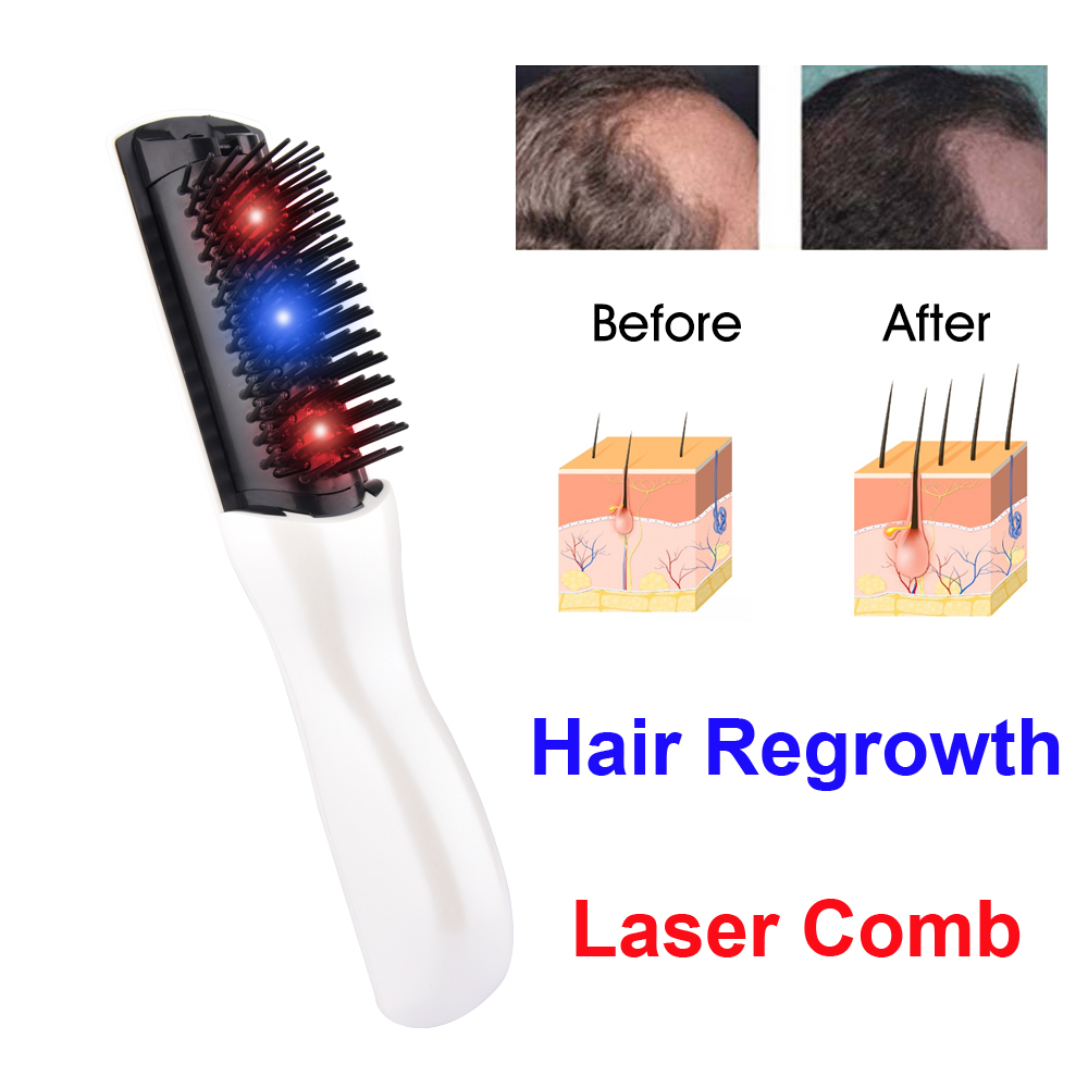 Elektrische Laser Haargroeikam - Scalp Massager Electric recensie en prijs