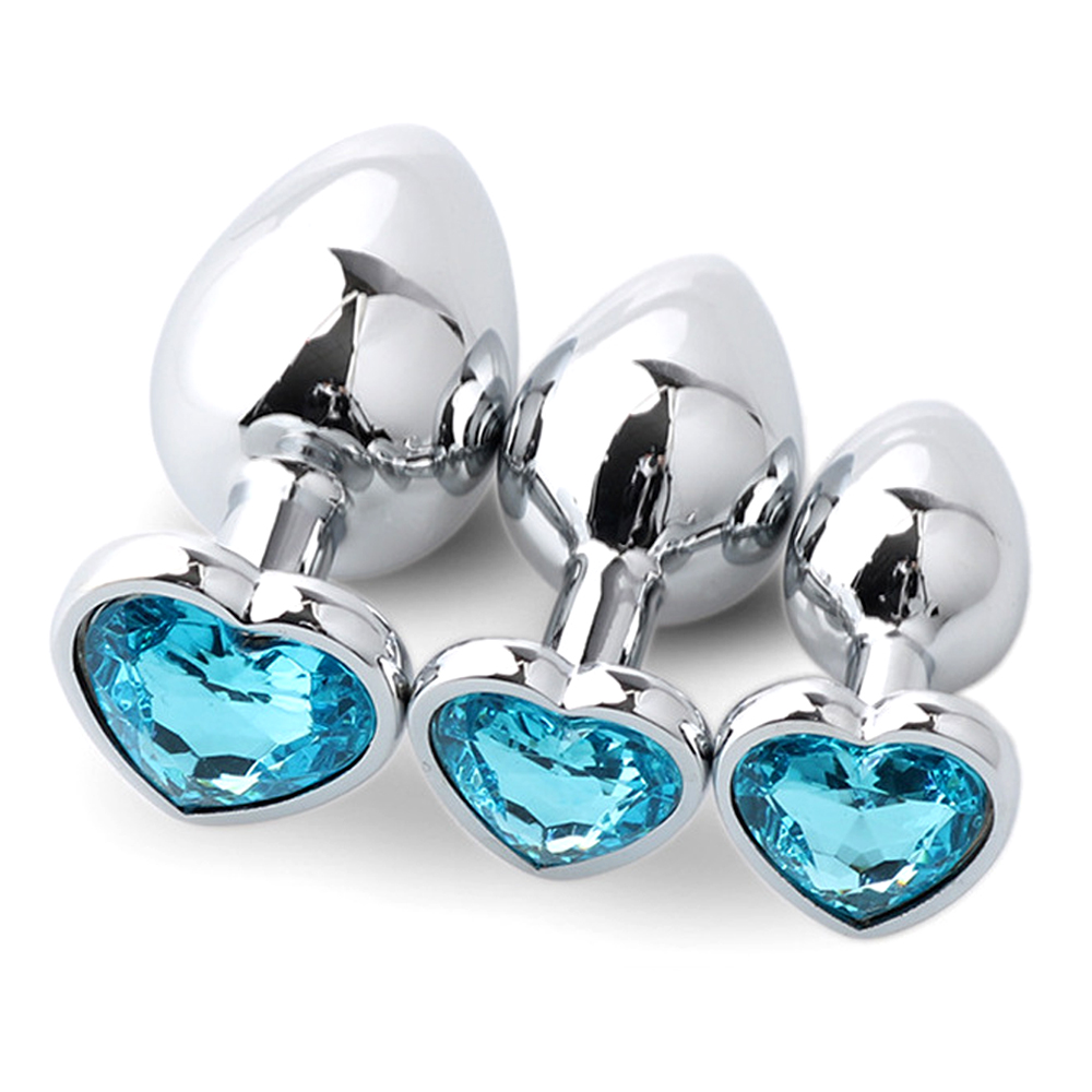 3-delige metalen anale pluggen - Health Wellness Products recensie en prijs