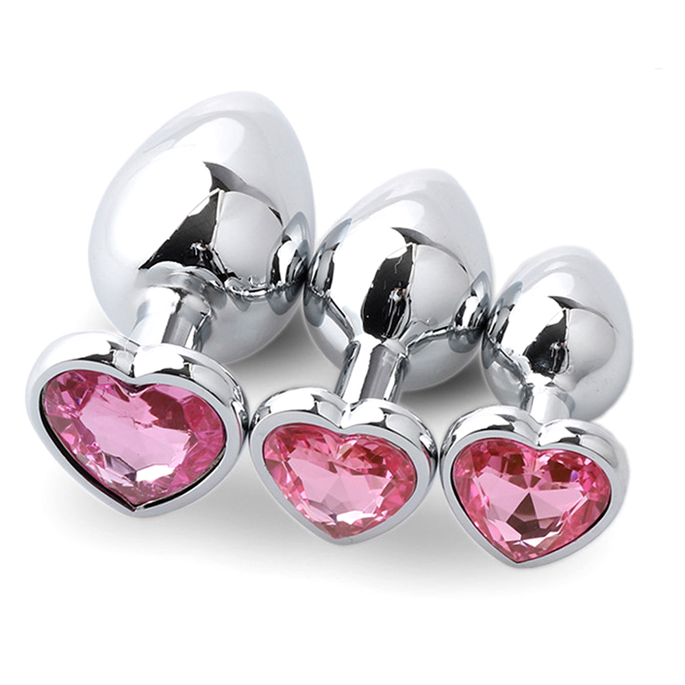 3-delige metalen anale pluggen - Health Wellness Products recensie en prijs